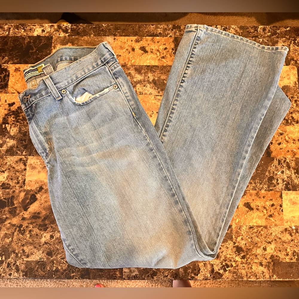 Old Navy distressed denim boot cut